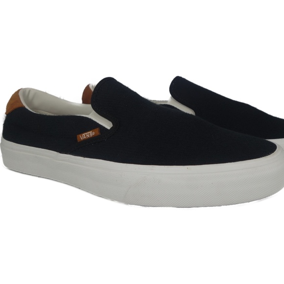 vans flannel slip on